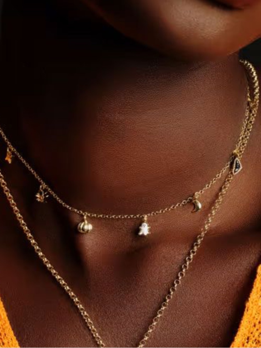🎃🎃 NEW Kendra Scott Halloween 🎃 Charm Necklace. Fun to layer ! 🎃🎃